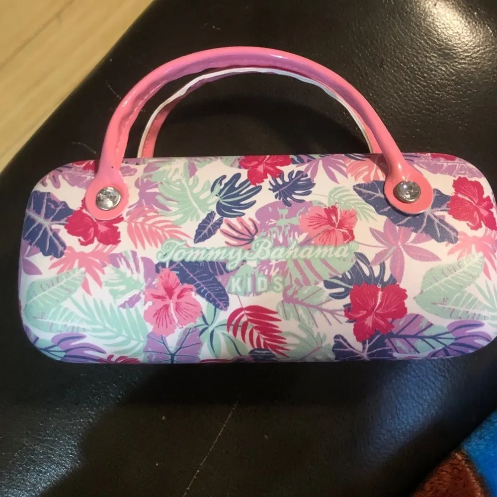 Tommy Bahamas Kids Floral Sunglass Case